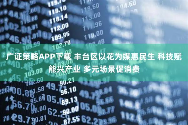 广证策略APP下载 丰台区以花为媒惠民生 科技赋能兴产业 多元场景促消费